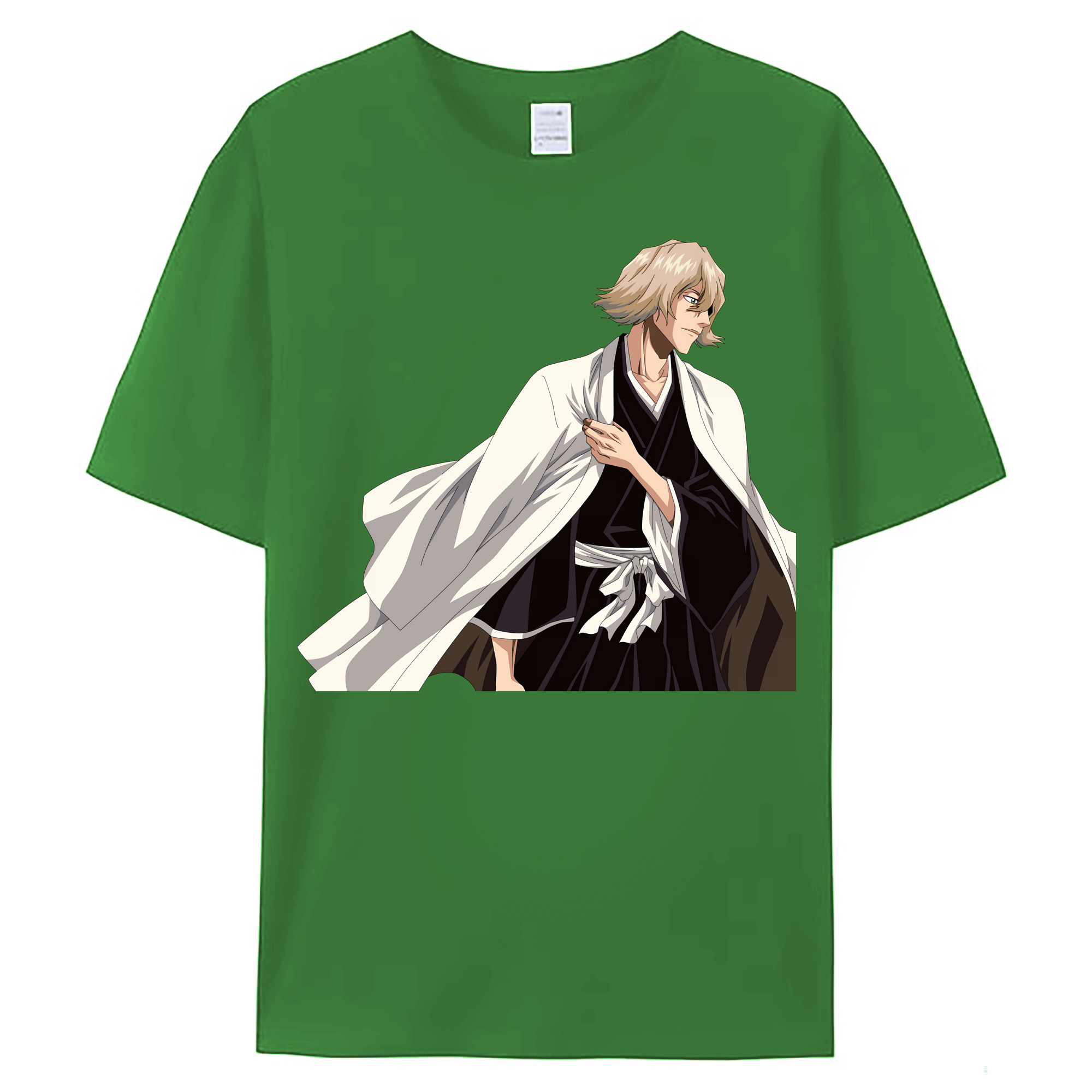 （画像用） "ブリーチ 浦原 喜助（うらはら きすけ） BLEACH Urahara Kisuke " レディースカジュアルプリントTシャツ（綿100％）